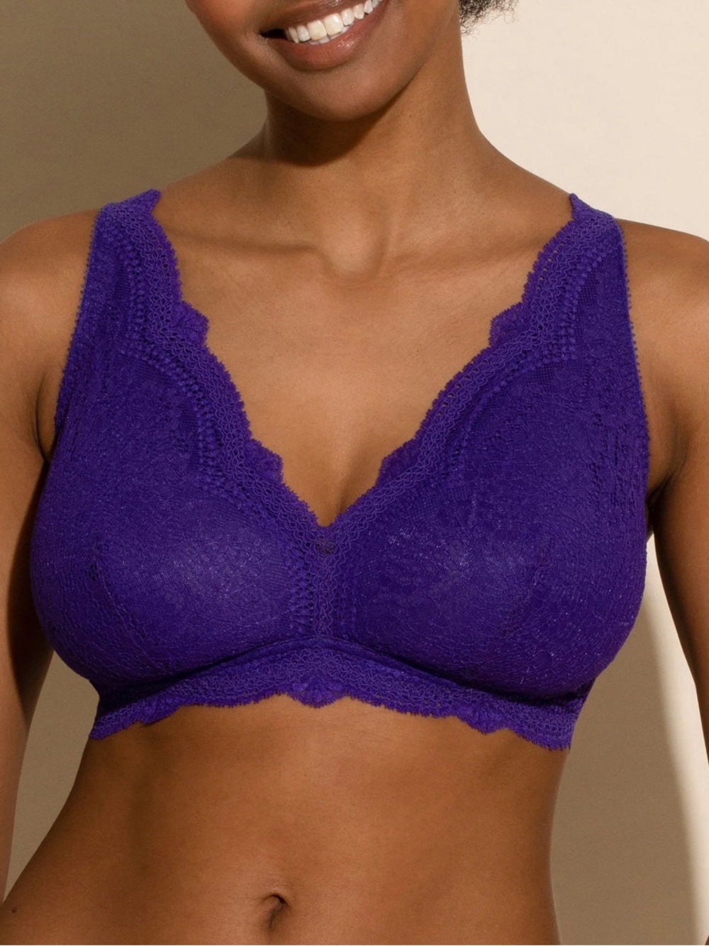 Cosabella Forte Curvy Longline Bralette - M